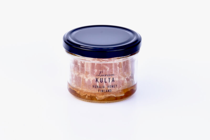 Comb Honey in glass jar - Image 2